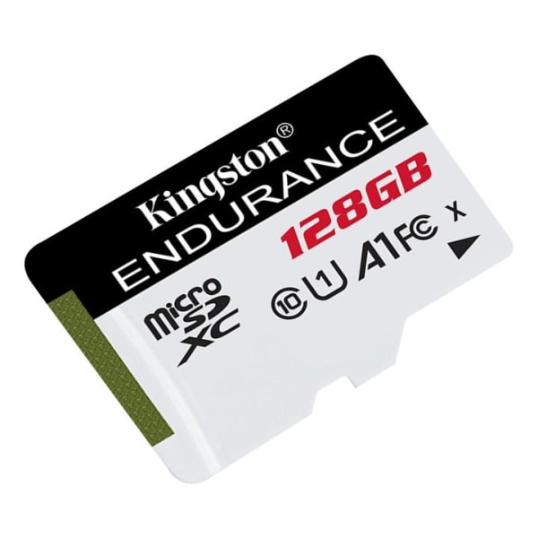 Kingston Endurance microSDXC-muistikortti, 128GB, UHS-I, C10, musta