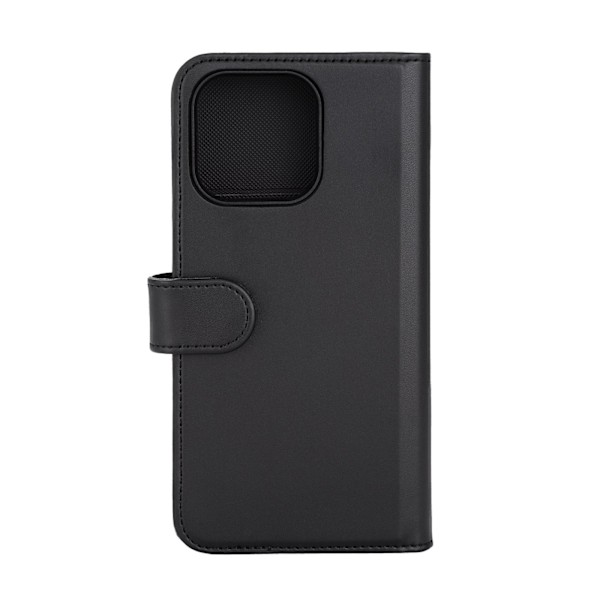 DELTACO Pungetui, 2-i-1, iPhone 15 Pro Max, magnetisk cover, sort Svart