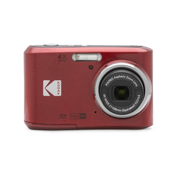 Kodak Digital Camera Pixpro FZ45 CMOS 4x 16MP Red