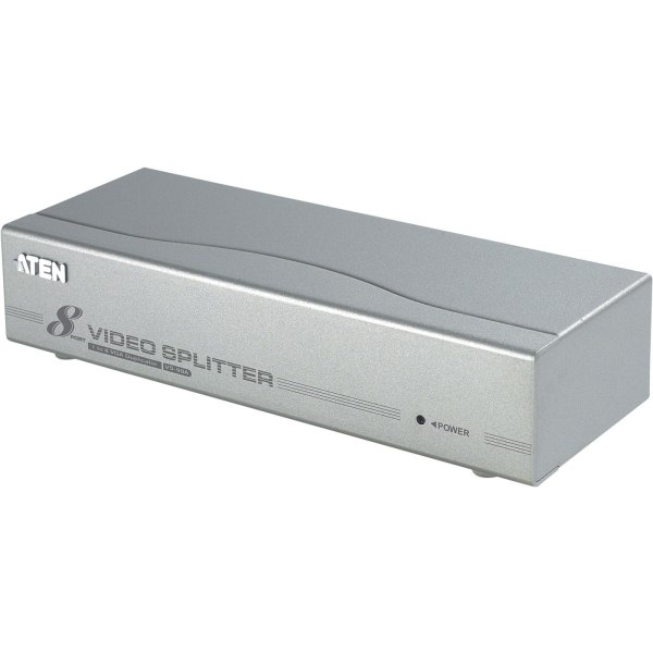 ATEN, VGA-splitter, 1-8, 1920x1440, HD15 han - 8xHD15 hun