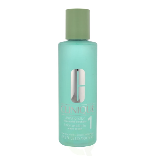 Clinique Clarifying Lotion 1 Twice A Day Exfoliator 400 ml Very Dry To Dry