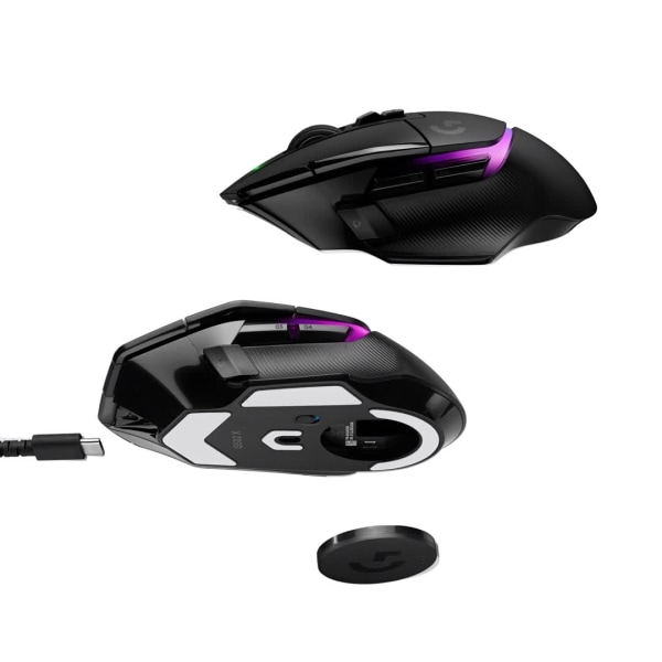 Logitech G502 X Plus Wireless Gaming Mouse, Black/Premium