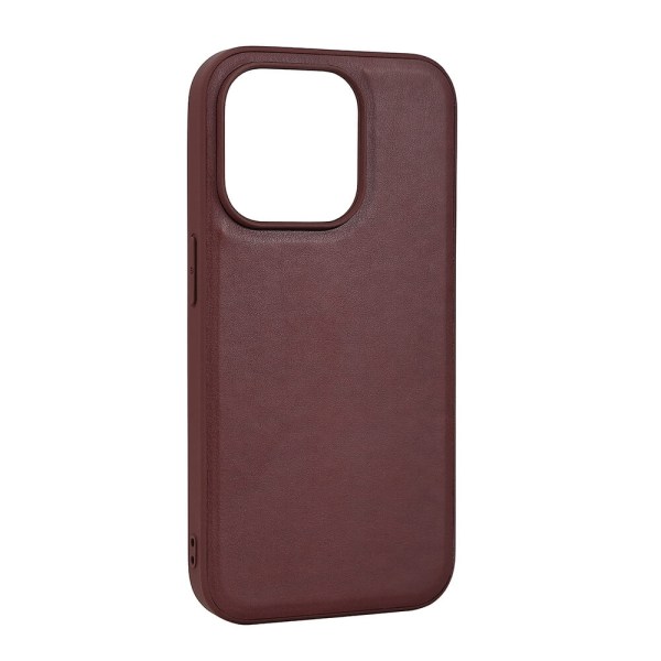 BUFFALO Backcover PU MagSerie iPhone 15 Pro Brown Brun