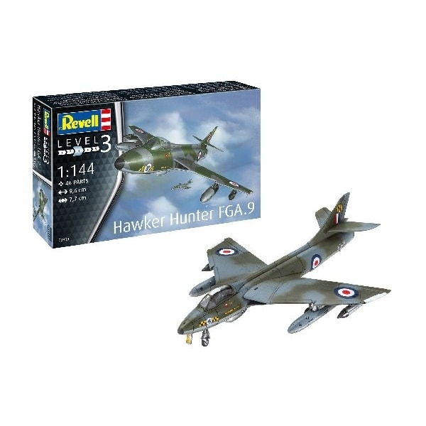 Revell Model Set Hawker Hunter FGA.9