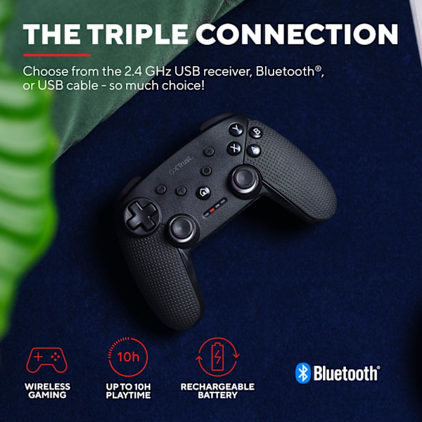 Trust GXT 542 Muta Trådlös handkontroll Switch/PC/Mobil Eco