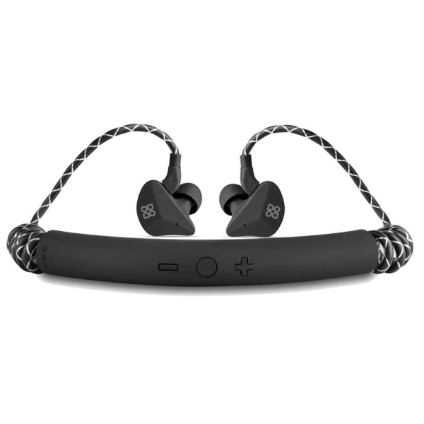 Sport Neckband Bluetooth In Earphones, IPX5 Svart