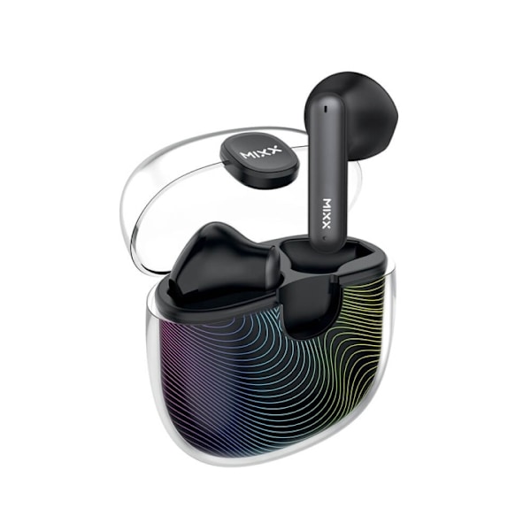 MIXX Høretelefoner Colour Chroma 2 In-Ear Ægte Trådløs Sort Svart