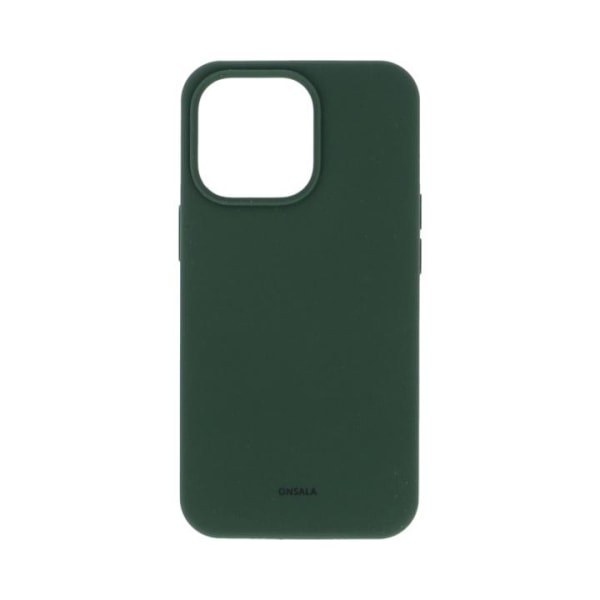 ONSALA Suojakuori Silikooni Olive Green - iPhone 13 Pro Grön