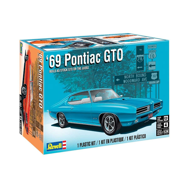 Revell 69 Pontiac GTO 'The Judge' 2N1 1:24