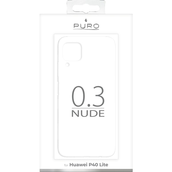 Huawei P40 Lite, 0.3 Nude, gennemsigtig Transparent