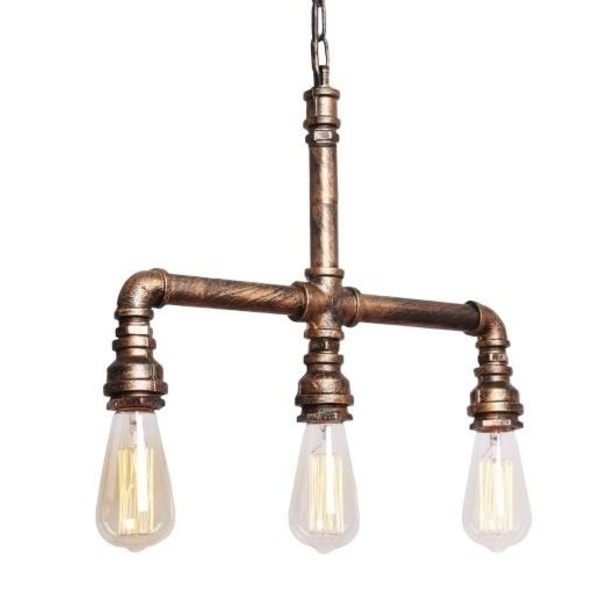 Lampa med vattenrör-design