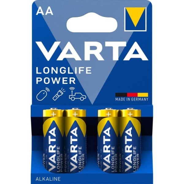 Varta LR6/AA (Mignon) (4906) batteri, 4 stk. blister alkaline ma