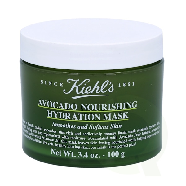 Kiehls Kiehl's Avocado Nourishing Hydration Mask 100 gr Smoothes And Softens Skin