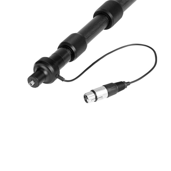 Boya Mikrofonbom By-Pb25 Intern Xlr-Kabel Kolfiber 1-2.5M