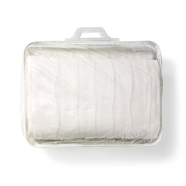 Nedis Elektrisk Filt | Filt | 1 Person | 150 x 80 cm | 3 Värmeinställningar | Tvättbar | Överhettningsskydd | Polyester