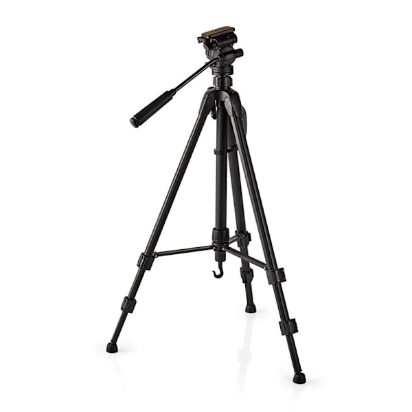 Nedis Stativ | Maximal lastkapacitet: 3.0 kg | Minsta arbetshöjd: 60.0 cm | Maximal arbetshöjd: 165.0 cm | 3 Segment | Pan & Tilt | Resväska ingår | S