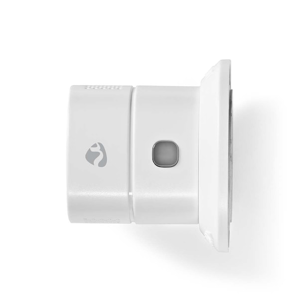 Nedis SmartLife CO Detektor | Zigbee 3.0 | Batteri | Sensorlevetid: 10 År | EN 50291 | Android™ / IOS | Med testknap | 85 dB | Hvid