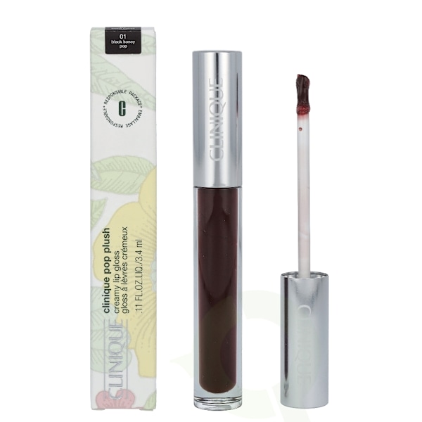 Clinique Pop Plush Creamy Lip Gloss 3.4 ml #01 Black Honey Pop