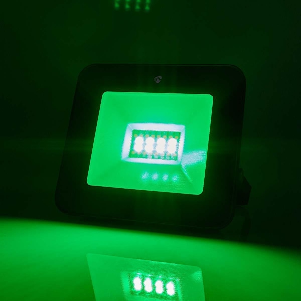 Nedis Smartlife udendørs lys | 1600 lm | Wi-Fi | 20 W | RGB / Varm til kølig hvid | 2700 - 6500 K | Aluminium | Android™ / IOS