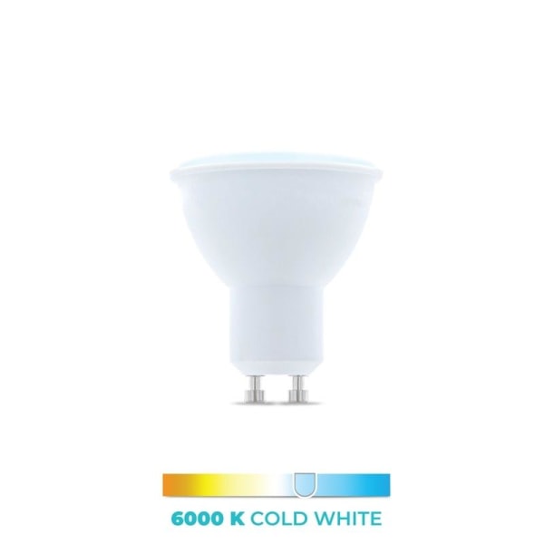 LED-Lamppu GU10, 1W, 230V, 6000K, Kylmä Valkoinen