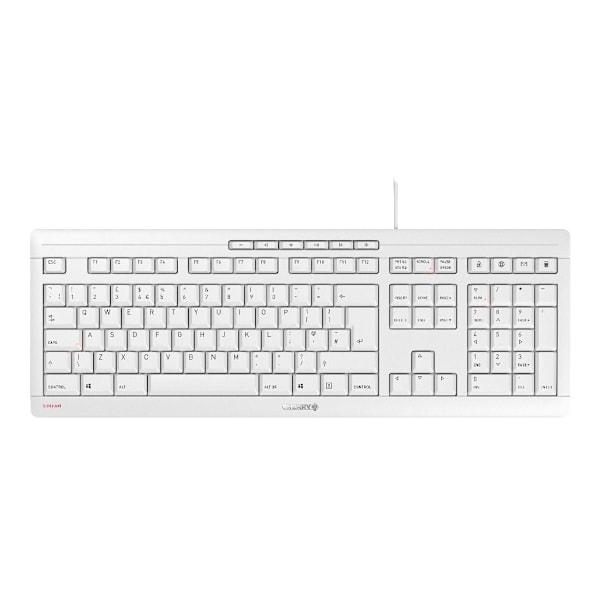 Cherry Stream keyboard, Nordisk layout, White