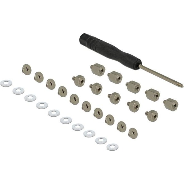 Delock Mounting Kit 31 pieces for M.2 SSD / Module