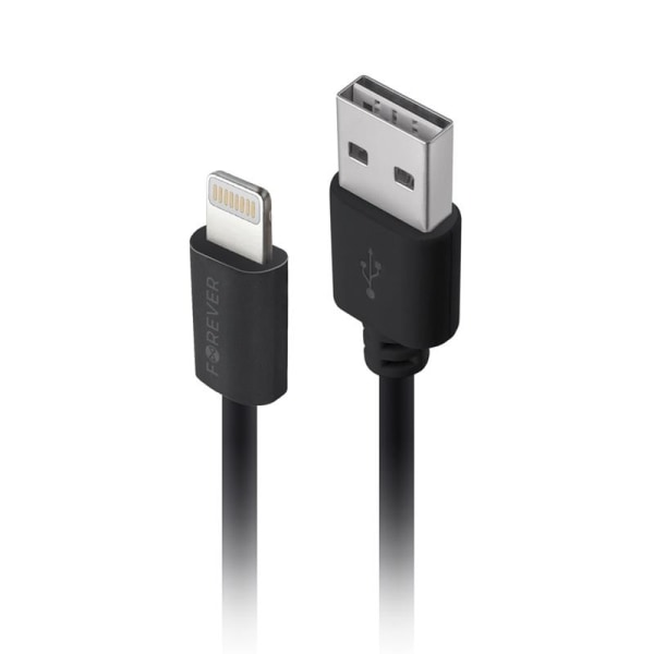 Forever USB Billaddare 2A M02 + iPhone 8-pin kabel