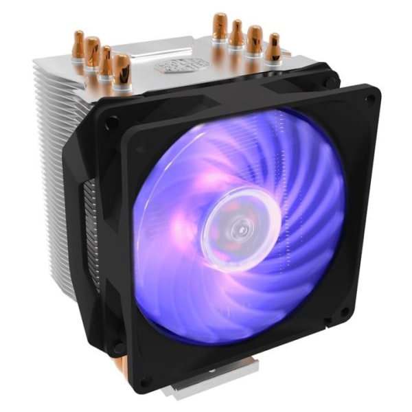 Cooler Master Hyper H410R RGB Processor Kylare 9,2 cm Svart, Silver