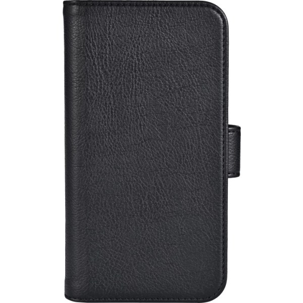 Essentials Samsung XCover 5 PU lompakko, irrotettava, 3 korttia, musta Svart