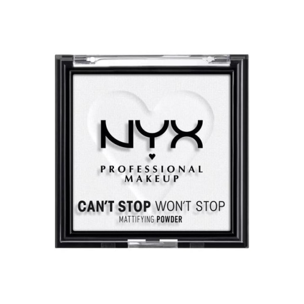 NYX PROF. MAKEUP Can't Stop Won't Stop Mattifying Pressed Powder