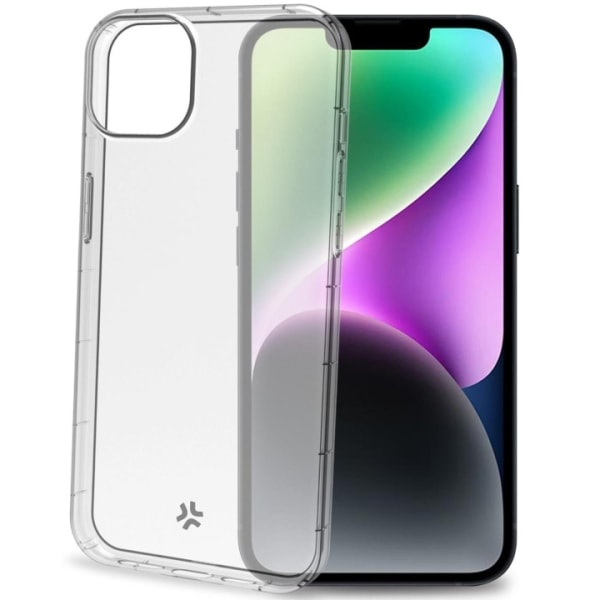 Celly Hexagel Anti-shock case iPhone 15 Transparent Transparent