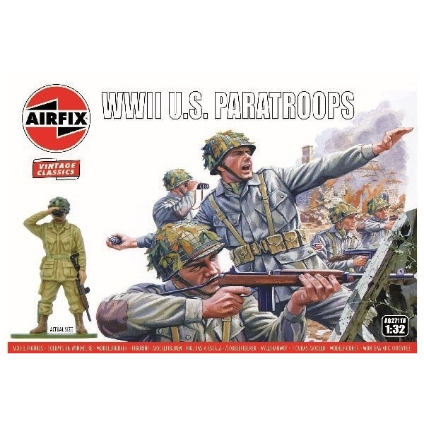 AIRFIX WWII U.S. Paratroops
