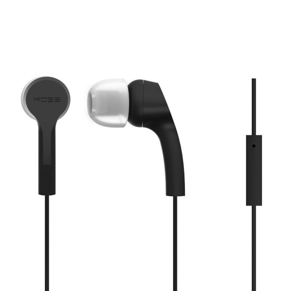 KOSS Hörlur KEB9i In-Ear Mic Svart Svart