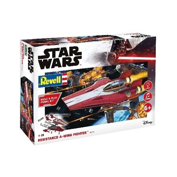 Revell 1:44 Resistance A-wing Fighter, red