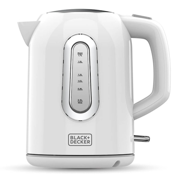 BLACK+DECKER Vattenkokare 1,7L Vit
