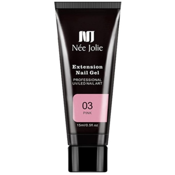 Née Jolie Extension Nail Gel - 3 Pink