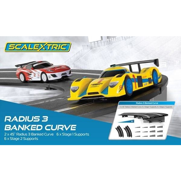 Scalextric 2nd Rad 3 skråkurve 45°