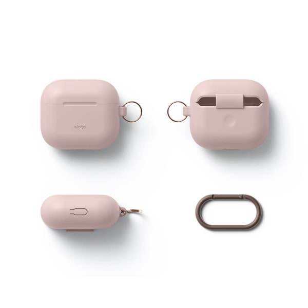 Elago AirPods 3 Silikonfodral Sandrosa