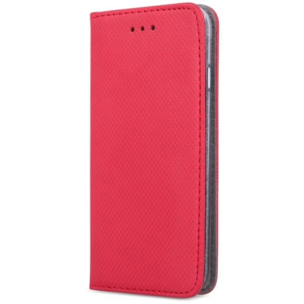 Älykäs magneettisuljin varustettu kotelo iPhone 13:lle, punainen Röd