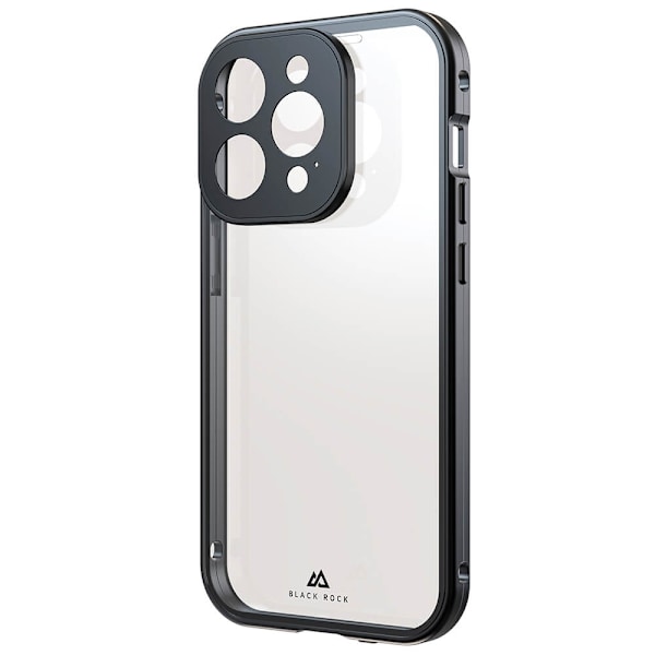 BLACK ROCK 360° Glass Cover iPhone 15 Pro Transp/Black Transparent