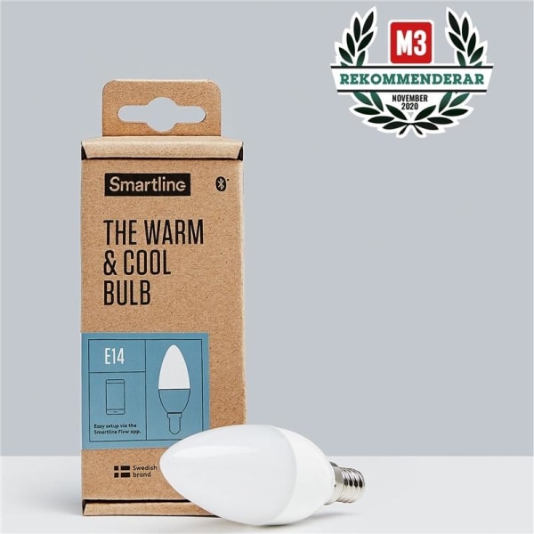 Smartline Smart LED-lampa E14 olika ljus