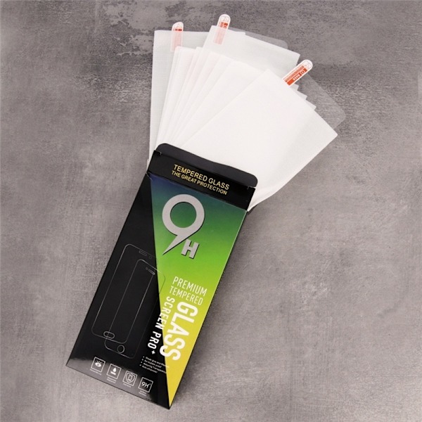 9H Skärmskydd härdat glas till Samsung A40, 10-pack Transparent