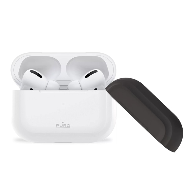 Puro Silicon Cover til AirPods Pro, hvid