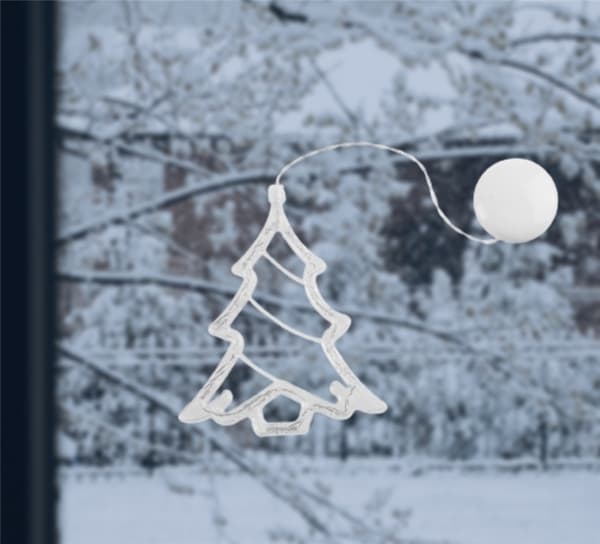 LED-lampa för julen, Julgran