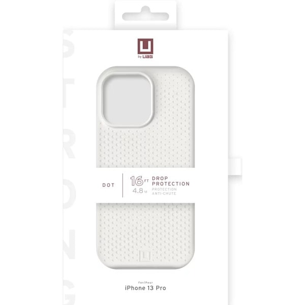 urbanarmorgear iPhone 13 Pro [U] Dot Cover, Marshmallow Vit