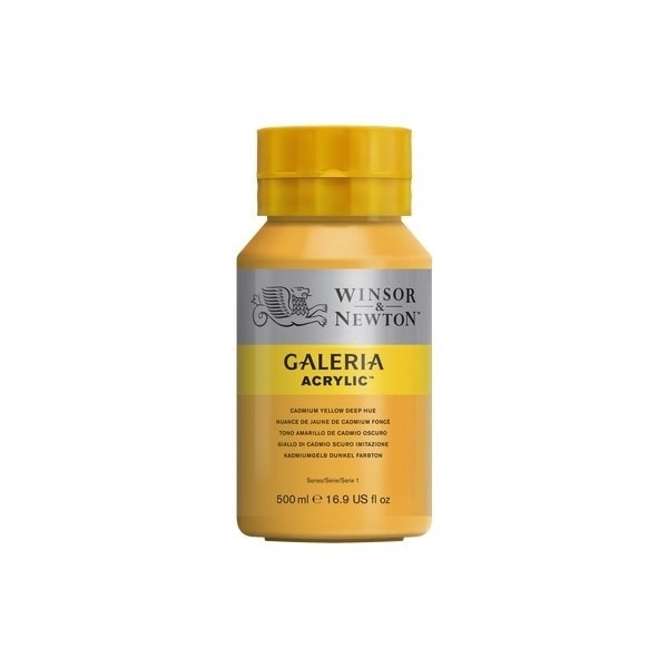 WINSOR Galeria Acrylic 500Ml Cad Yell Deep Hue 115