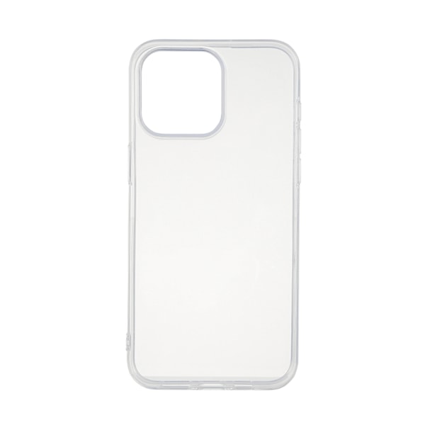 Essentials iPhone 15 Pro Max recycled TPU back cover, transparent Transparent