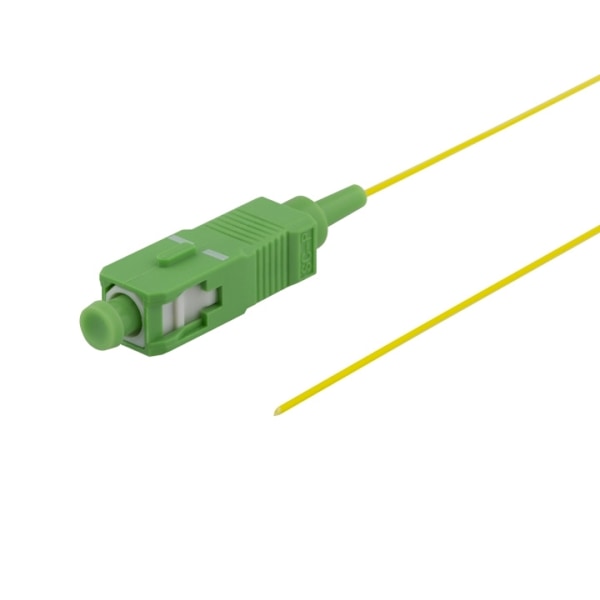 DELTACO OS2-häntäkuitu, SC, simplex, APC, 9/125, 1,5m