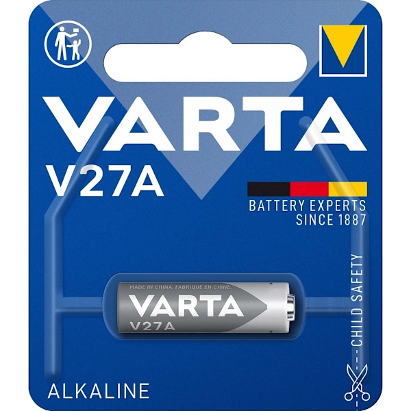 Alkaliska Batterier 27A | 12 V | 19 mAh | 1-Pack