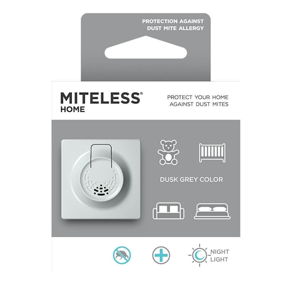 TICKLESS Mideafvisende Home Lysegrå